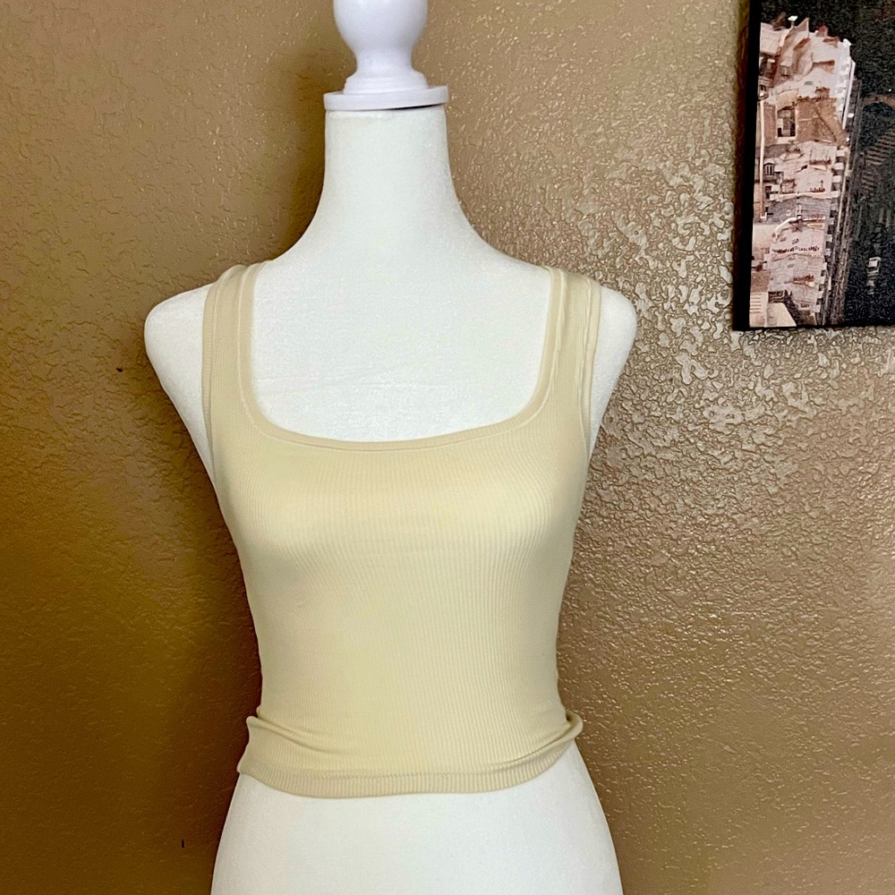 SKIMS Cotton Rib Tank Size: XS